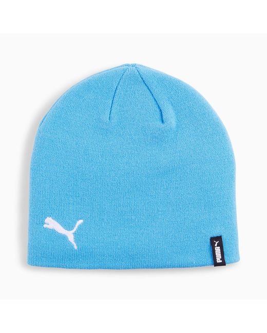 PUMA Blue Manchester City Cuffless Beanie Hat