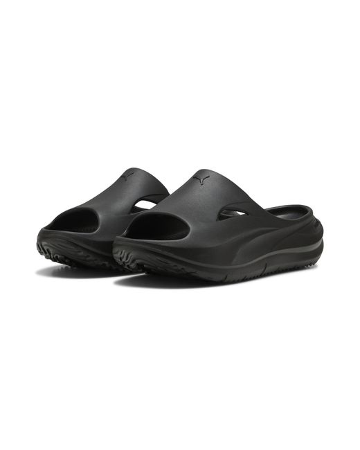 PUMA Black Softride Zerog Slides