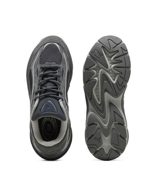 PUMA Green Rs Surge Hairy Suede Sneakers