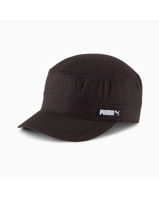 PUMA Black Military Cap