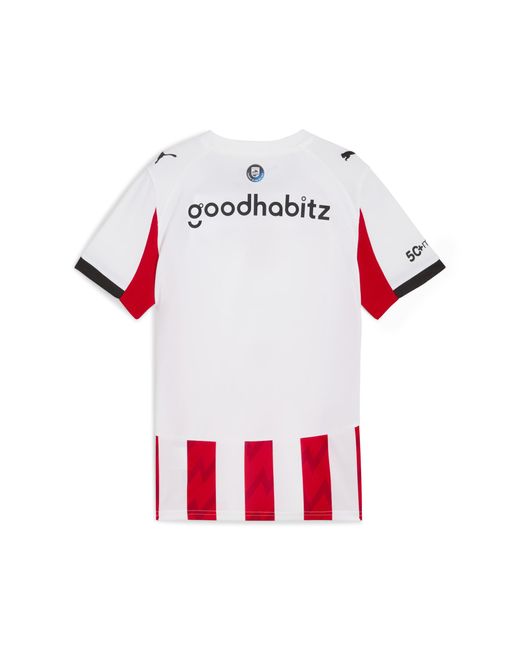 PUMA Red Psv Eindhoven 25/26 Heimtrikot Teenager, Kleidung, /Weiß