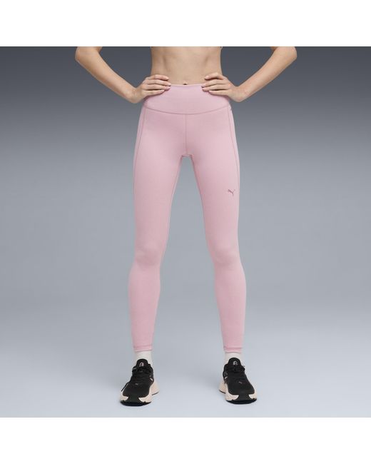 Mallas De Tejido Cloudspun De Cintura Alta Para Mujer, Accesoiros, Rosa PUMA de color Pink