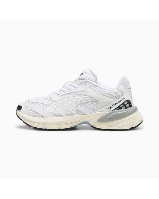 PUMA White Velophasis Sneakers for men