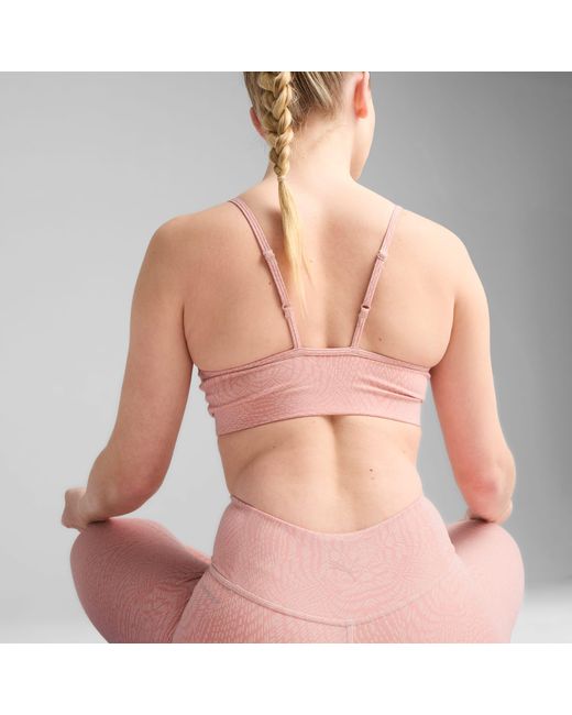 PUMA Move Cloudspun Aop Beha Voor in het Pink