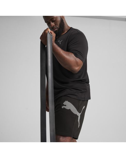 PUMA Train All Day Big Logo Gestrickte Shorts Herren in Black für Herren