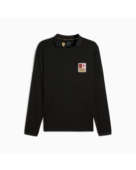PUMA Black Ac Milan 125Th Anniversary Authentic Jersey for men