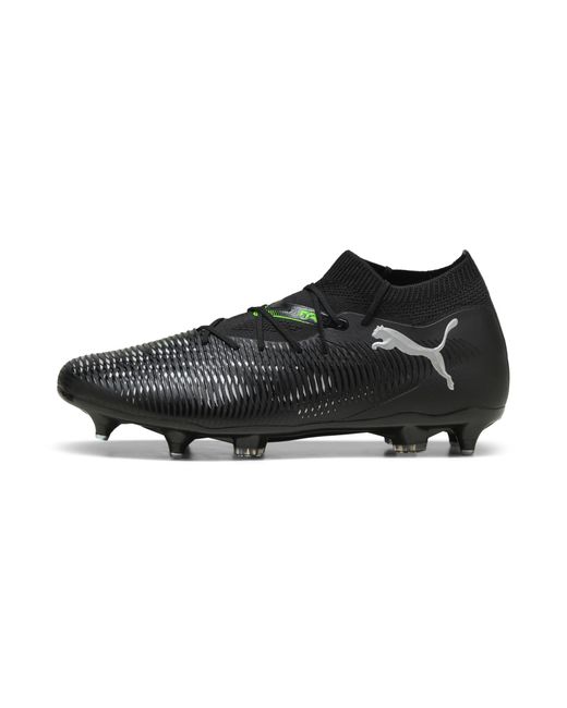 PUMA Future 8 Match Mxsg Voetbalschoenen, Groen/Zwart/Grijs, Maat in het Black
