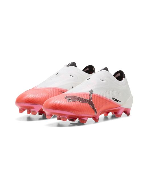 PUMA Pink Ultra Nitro 7 Ultimate Fg Laceless Football Boots