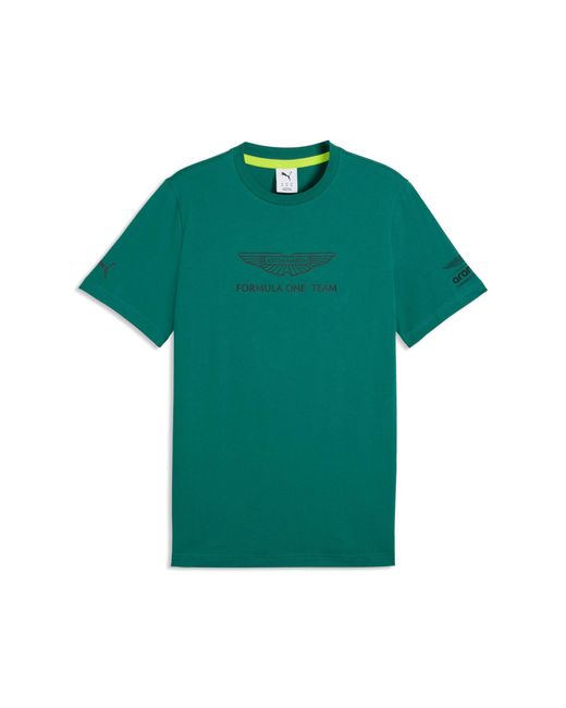 PUMA Green X Aston Martin Aramco F1 Team Essentials T-Shirt for men
