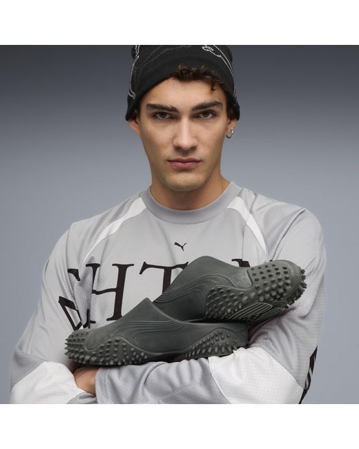PUMA Black Mostro Pantoletten Schuhe, Shadow