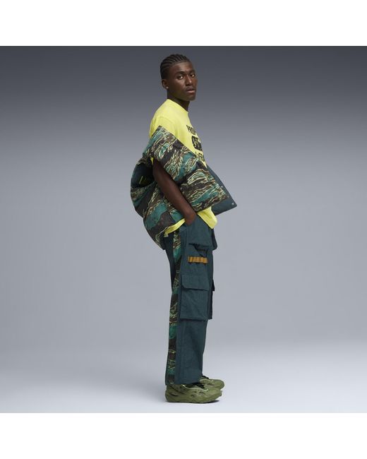 PUMA Green Lafrancé Rnr Camo Sneakers