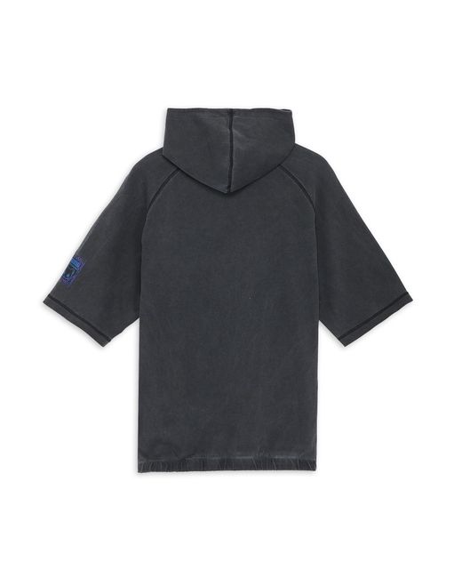 Felpa Con Cappuccio Nekosan X Hoops Dylan Overdye di PUMA in Black da Uomo