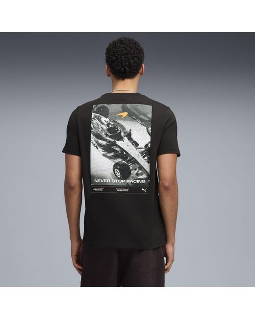 PUMA Black Mclaren Mastercard F1 Team Graphic T-Shirt for men
