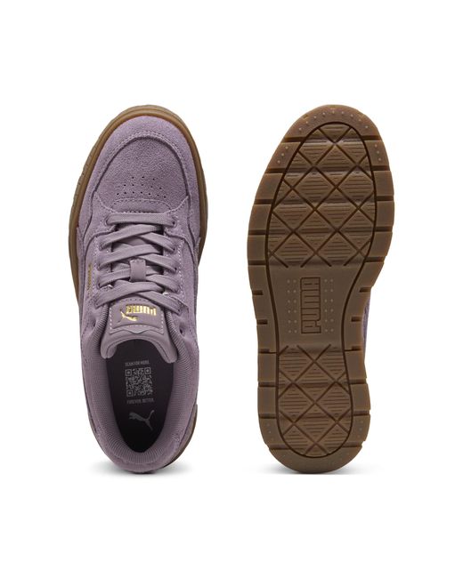 PUMA Brown Karmen Ii Idol Suede Sneakers
