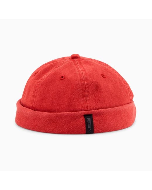 PUMA Red Docker Hat for men