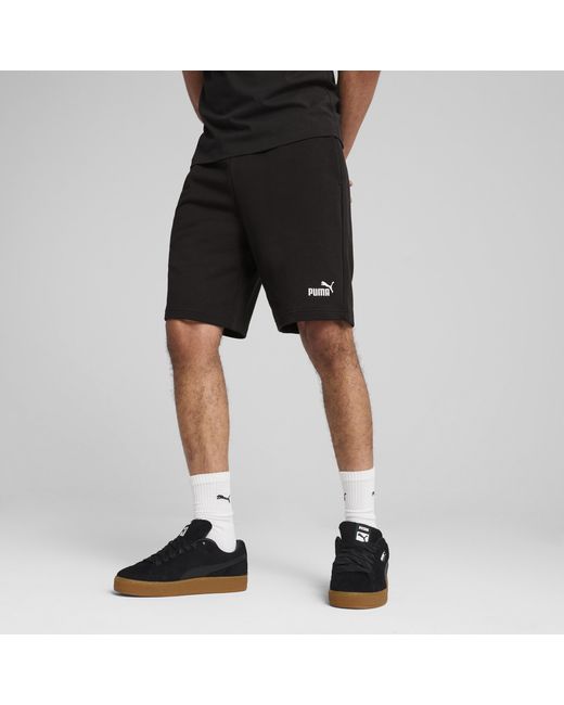 PUMA Black Essentials No. 1 Logo 10" Shorts for men