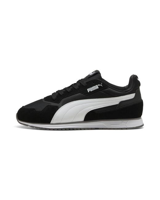 PUMA Black Softride St Miler Shoes