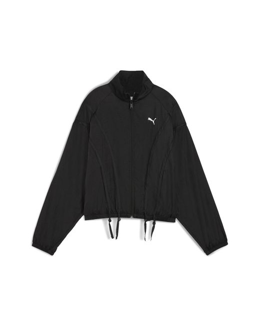 PUMA Dare To Oversized Geweven Jack Voor Maat in het Black
