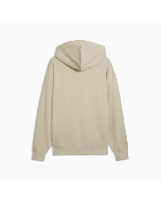 PUMA Gray Wardrobe Essentials Relaxed Hoodie for men