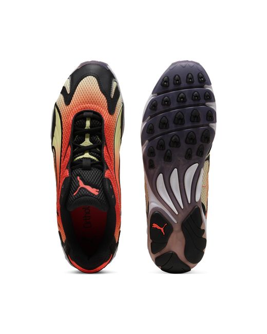 PUMA Red Inhale Sneakers Schuhe, Glowing/Schwarz