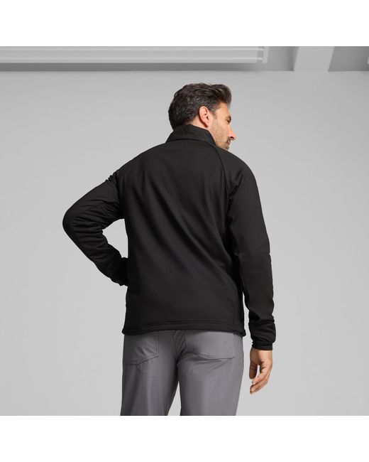 PUMA Hielands Golfjack in het Black