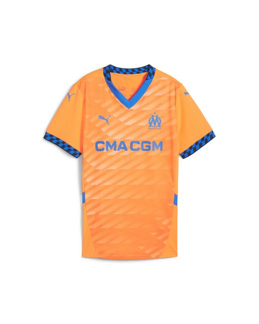 Maillot avant match OM bleu 2024/25 sur
