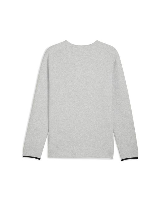 PUMA Spacer Crewneck in Gray für Herren