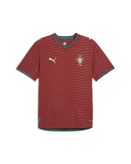 PUMA Red Portugal Authentic Home Jersey Authentic for men