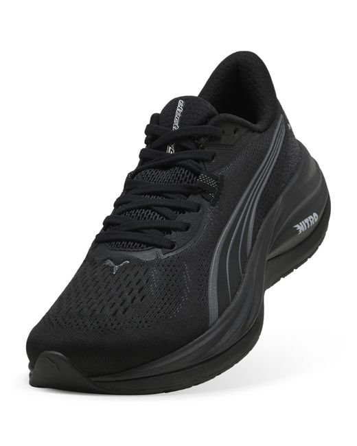 PUMA Black Electrify Nitro 5 Running Shoes for men
