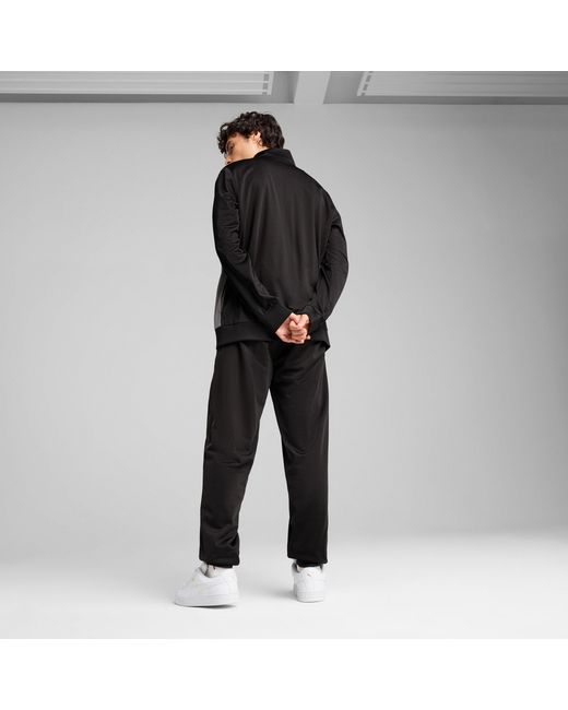 PUMA Poly Colourblock Trainingspak in het Black voor heren
