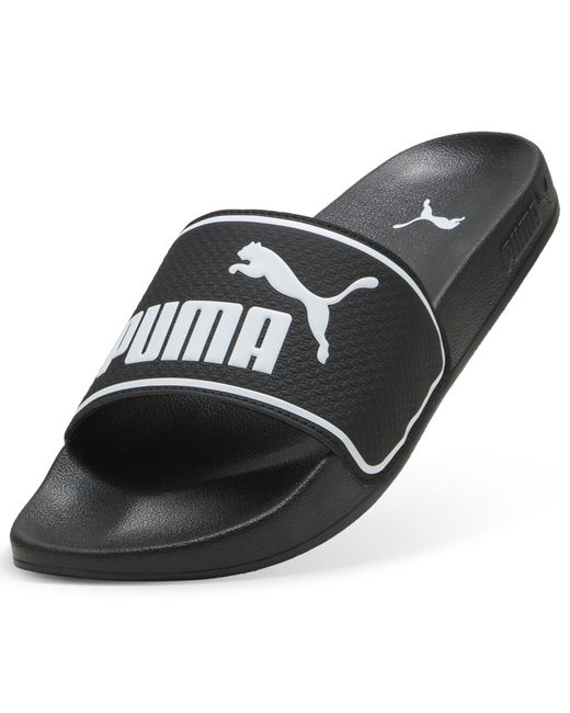 PUMA Black Leadcat 2.0 Sandals for men