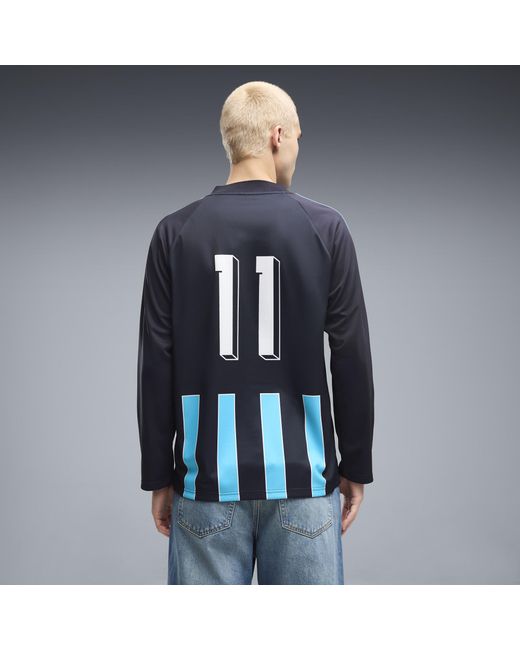 PUMA Olympique De Marseille King Relaxed Shirt Voor Maat in het Blue voor heren