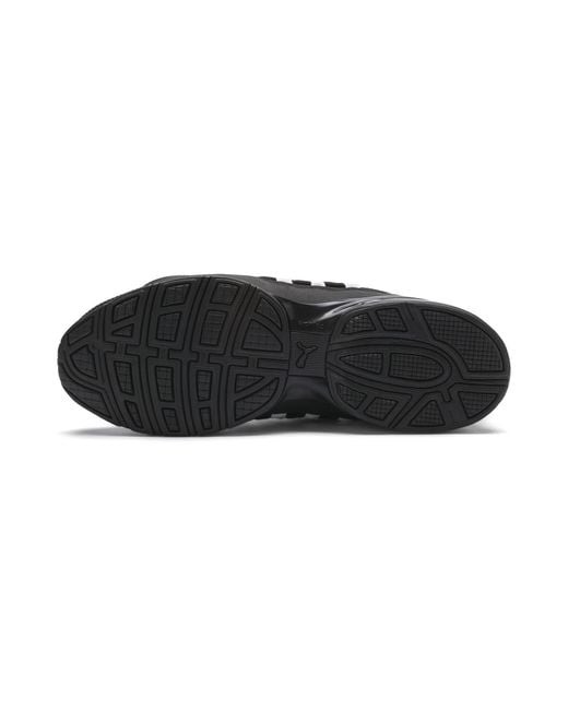 PUMA Black Cell Regulate Woven Running Shoes for men