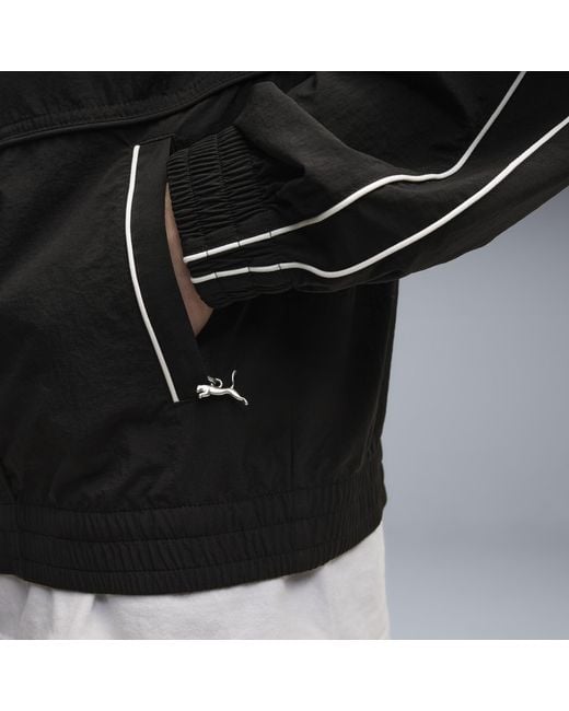 PUMA Black T7 Icons Jacket for men