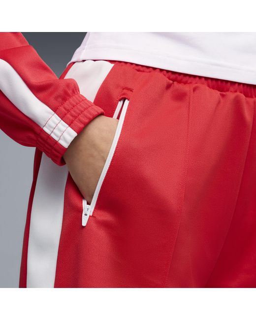 PUMA Red T7 Pintuck 4" Shorts