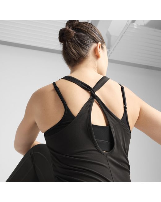 PUMA Move Cloudspun Tanktop Met Losse Pasvorm Voor in het Black