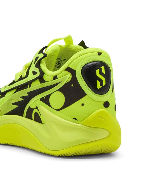 PUMA Yellow Scoot Zeros Ii Basketballschuhe Schuhe, Alert/Schwarz