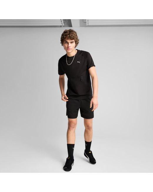 PUMA Black Tech Relaxed Shorts 6" for men