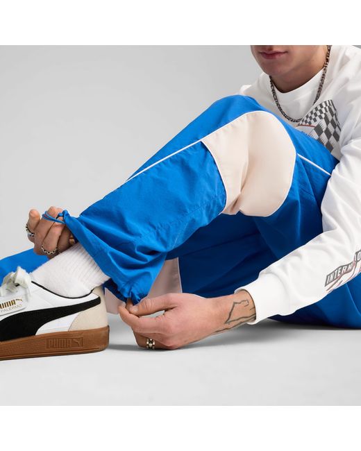 PUMA Sds Relaxed Trainingsbroek Met Print in het Blue voor heren