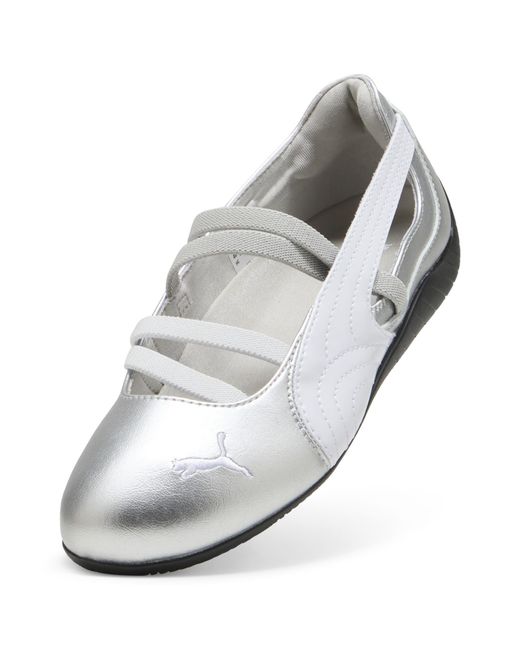 PUMA White Speedcat Ballet Metallic Wns