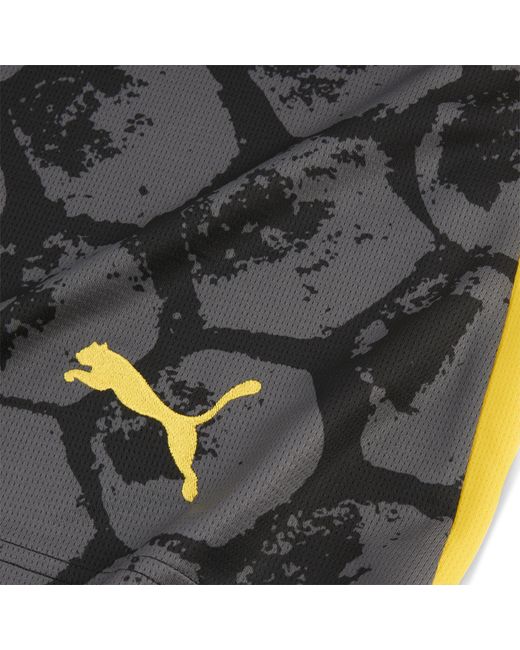 Shorts Kidsuper X Borussia Dortmund Da Uomo, Sport, Nero/Faster Giallo di PUMA in Gray da Uomo