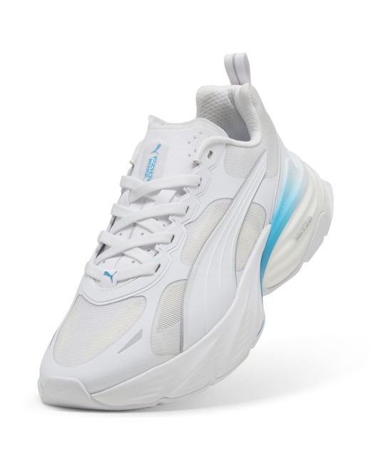 PUMA White Fade Nitro V2 Running Sneakers, Schuhe, /Speed Blau