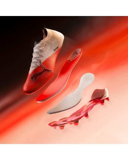 PUMA Red Ultra Nitro 7 Ultimate Fg Football Boots