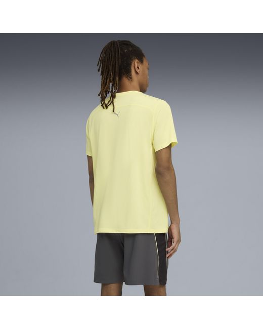 PUMA Run Club Graphic Mesh T-Shirt Herren, Kleidung, Moon in Metallic für Herren