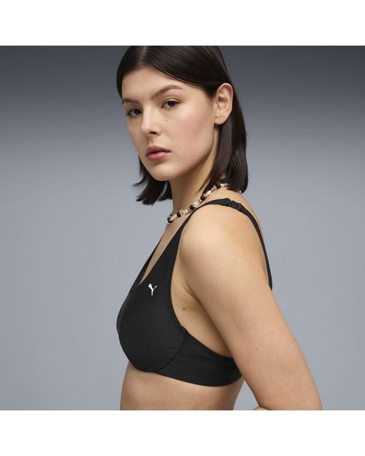 PUMA Black Swim Bra