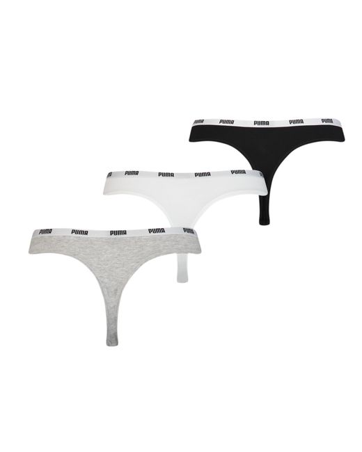 PUMA White Seamless String Trunks 2 Pack