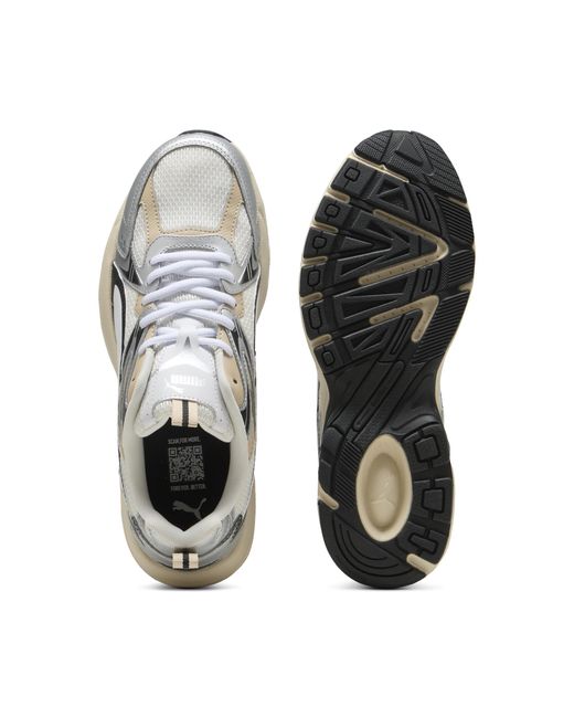 PUMA White Milenio Tech Sneakers Schuhe, Warm
