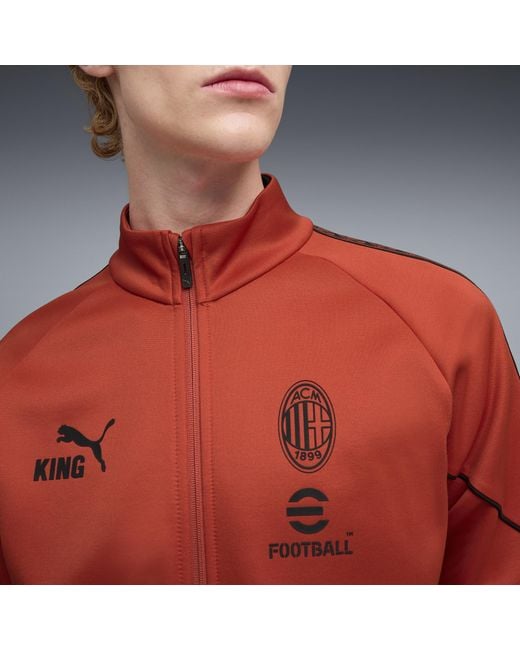 PUMA Ac Milan King Anthem Jacke Herren, Accessoires in Red für Herren