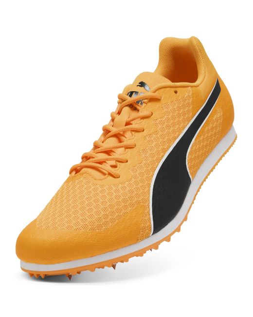 PUMA Orange Evospeed Star 9 Track & Field Sprinting Spikes Shoes