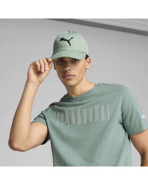 PUMA Green ESS Cat Baseballcap